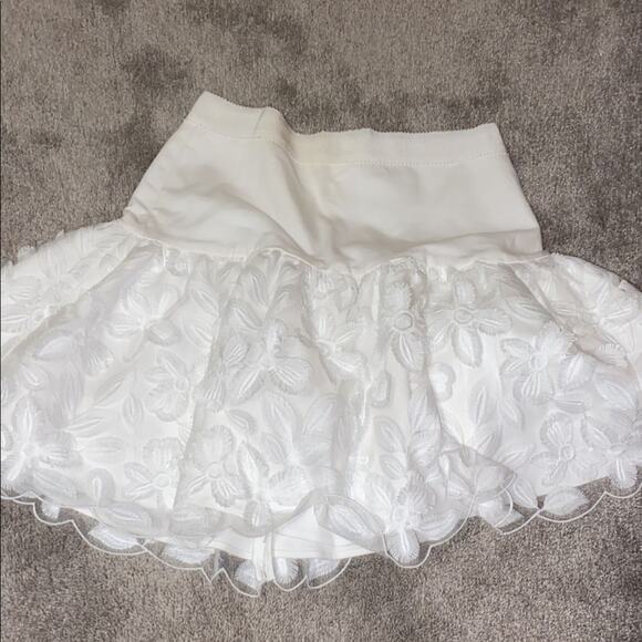 ALEXIS Embroidered Mini Skirt - Picture 10 of 12